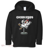 Chicken Strips Pun Funny Sarcastic Life Quotes Jokes Humor Toddler Hoodie thumb 0