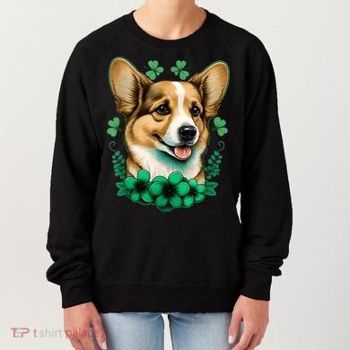 Corgi St. Patricks Day: Fun For Corgi And Irish Lovers Women's Sweatshirt
