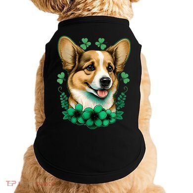 Corgi St. Patricks Day: Fun For Corgi And Irish Lovers Doggie Tank
