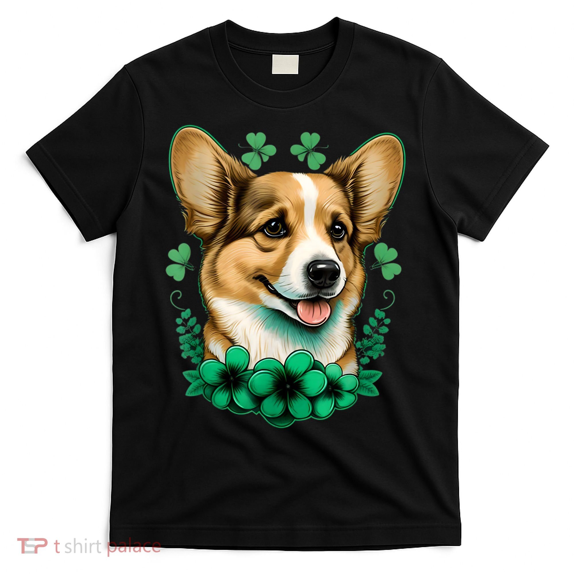 Corgi St. Patricks Day: Fun For Corgi And Irish Lovers T-Shirt