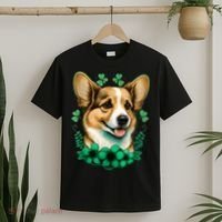 Corgi St. Patricks Day: Fun For Corgi And Irish Lovers T-Shirt thumb 2