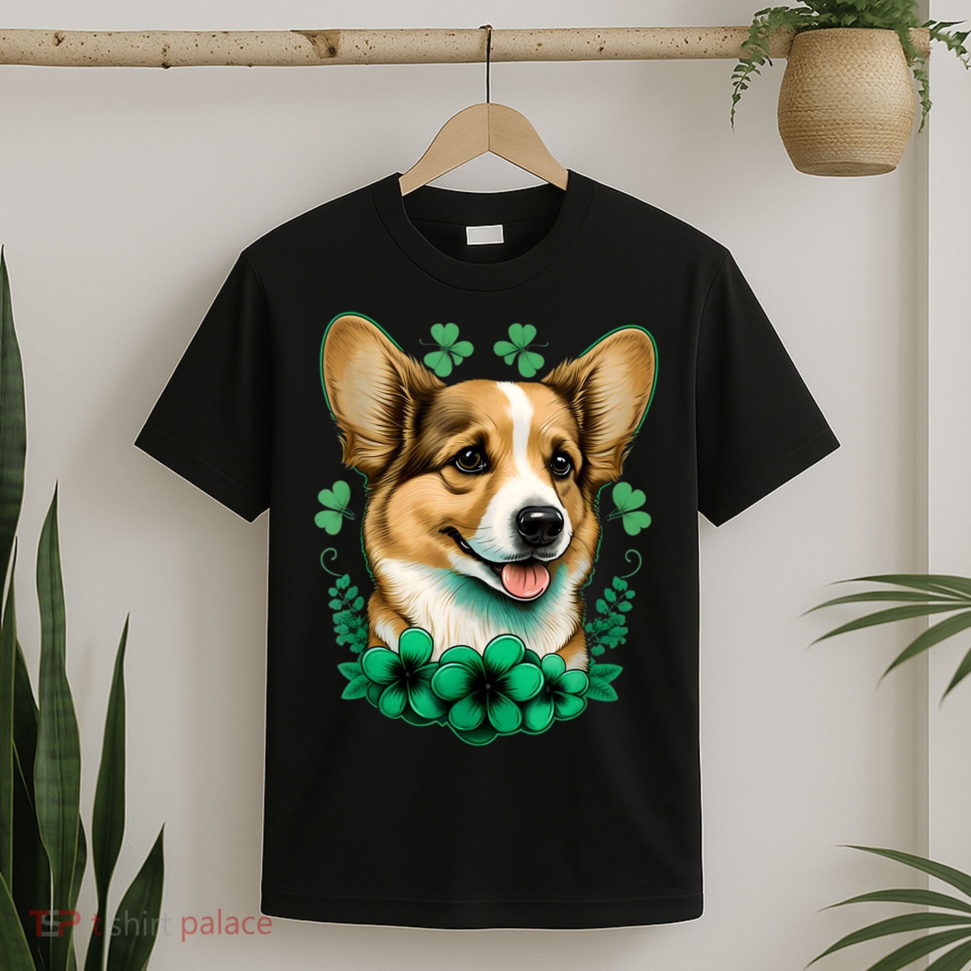 Corgi St. Patricks Day: Fun For Corgi And Irish Lovers T-Shirt