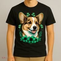 Corgi St. Patricks Day: Fun For Corgi And Irish Lovers T-Shirt thumb 3