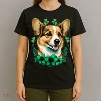 Corgi St. Patricks Day: Fun For Corgi And Irish Lovers T-Shirt thumb 4