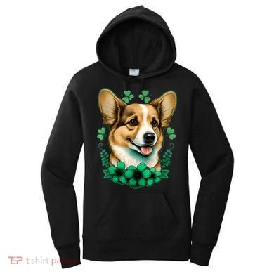 Corgi St. Patricks Day: Fun For Corgi And Irish Lovers Women's Hoodie