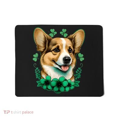 Corgi St. Patricks Day: Fun For Corgi And Irish Lovers Mousepad