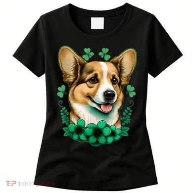Corgi St. Patricks Day: Fun For Corgi And Irish Lovers Women's T-Shirt