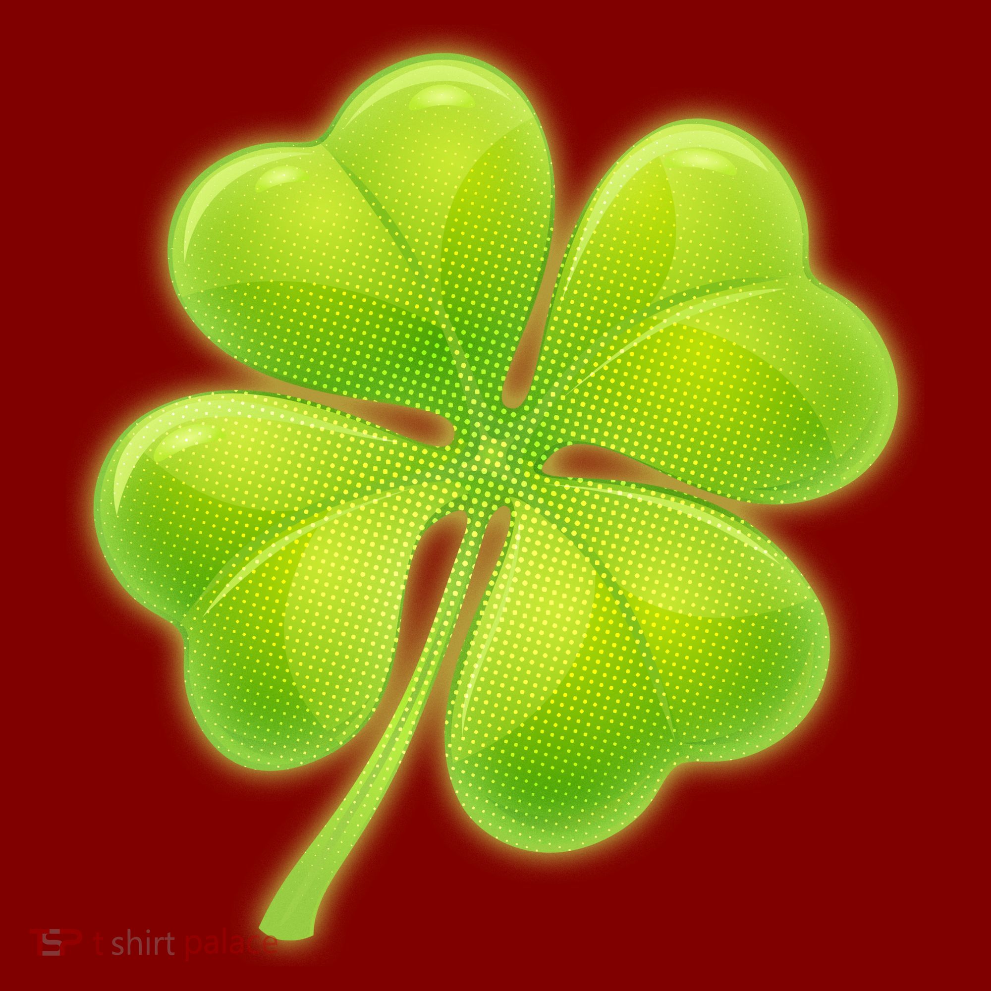 Cute St Patricks Day Lucky Glowing Shamrock Clover Baby Bodysuit