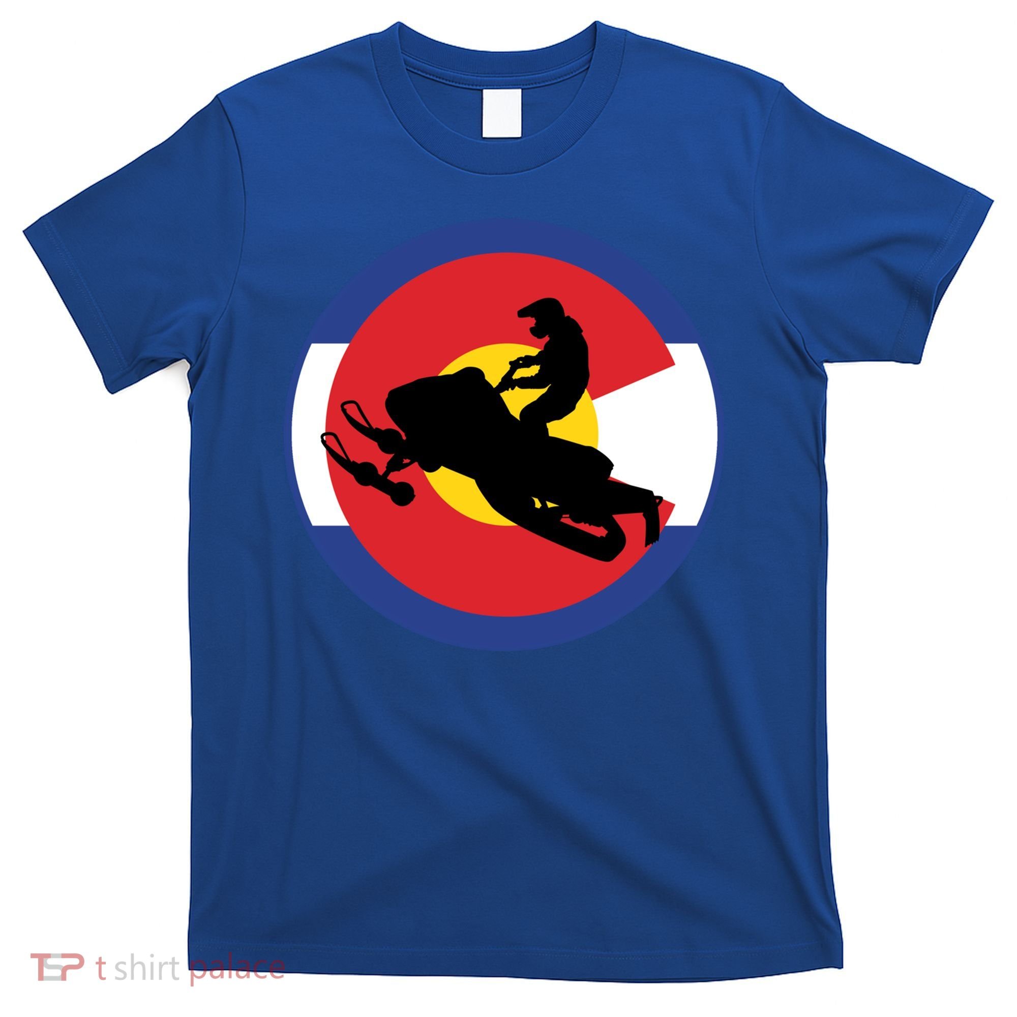 Colorado Snowmobile Rider Snowmobiling In Colorado Gift T-Shirt