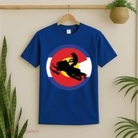 Colorado Snowmobile Rider Snowmobiling In Colorado Gift T-Shirt thumb 2