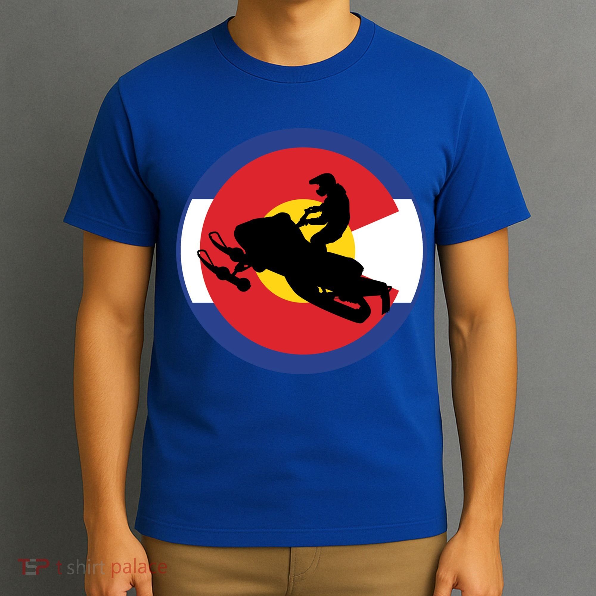 Colorado Snowmobile Rider Snowmobiling In Colorado Gift T-Shirt