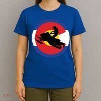 Colorado Snowmobile Rider Snowmobiling In Colorado Gift T-Shirt thumb 4