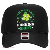 Cute Shamrock Running St Patricks Day Lucky Running Team Hat thumb 0