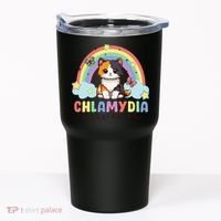 Chlamydia Survivor Rainbow Funny Humor Cat Specific Meme Tumbler thumb 0