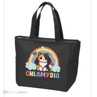 Chlamydia Survivor Rainbow Funny Humor Cat Specific Meme Tote Bag thumb 3