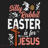 Christian Silly Rabbit Easter For Jesus Beanie thumb 2
