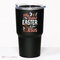 Christian Silly Rabbit Easter For Jesus Tumbler thumb 0