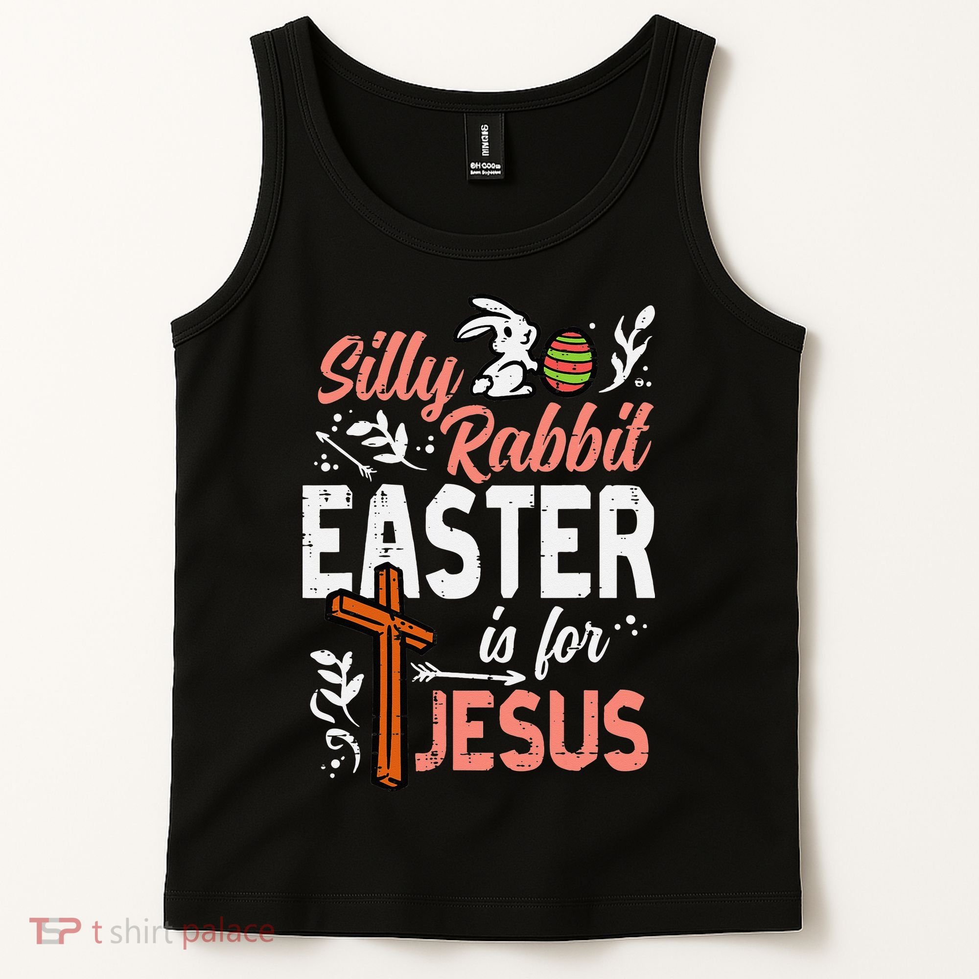 Christian Silly Rabbit Easter For Jesus Tank Top