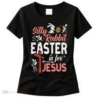 Christian Silly Rabbit Easter For Jesus Women's T-Shirt thumb 0