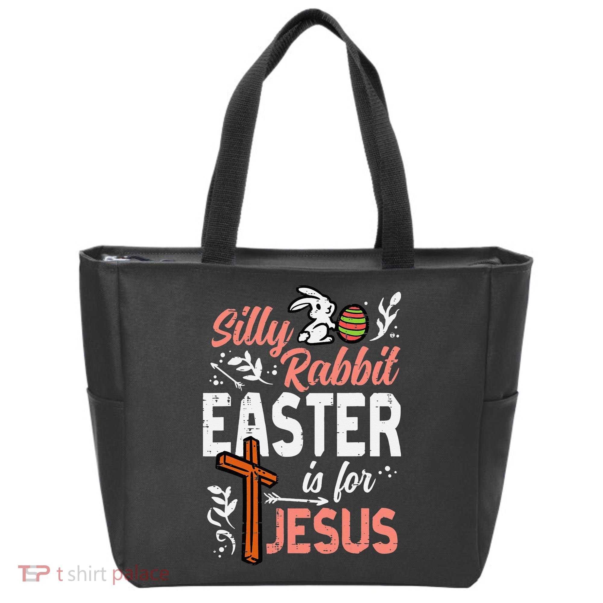 Christian Silly Rabbit Easter For Jesus Tote Bag