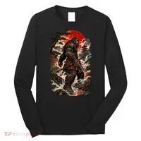 CRIMSON SUN RONIN – BIGFOOT SAMURAI Long Sleeve Shirt thumb 0