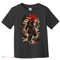 CRIMSON SUN RONIN – BIGFOOT SAMURAI Toddler T-Shirt thumb 0