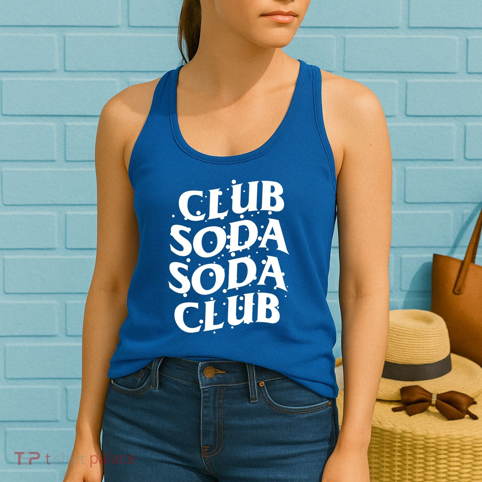 Club Soda Retro Women's Tank Top