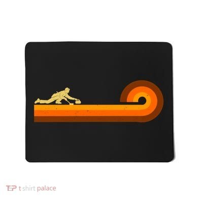 Curl Sport Retro Vintage Sunset Mousepad