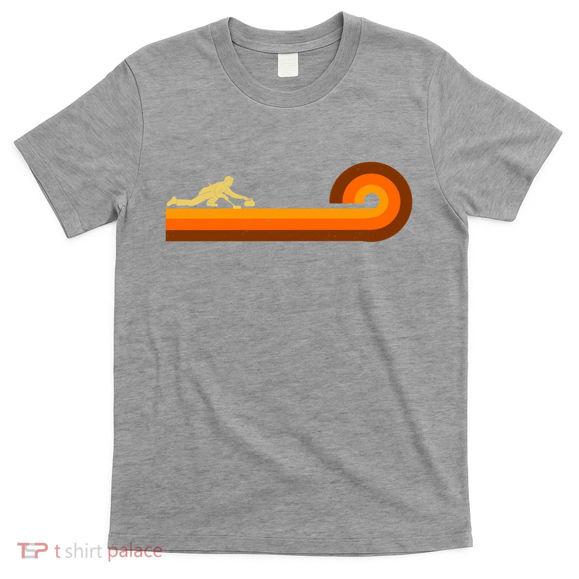 Curl Sport Retro Vintage Sunset T-Shirt
