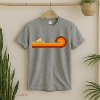 Curl Sport Retro Vintage Sunset T-Shirt thumb 2