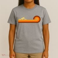 Curl Sport Retro Vintage Sunset T-Shirt thumb 4