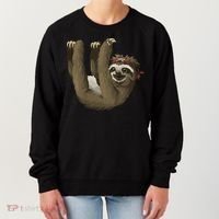 Cute Sloth - Retro Sloths Women's Sweatshirt thumb 0