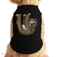 Cute Sloth - Retro Sloths Doggie Tank thumb 0