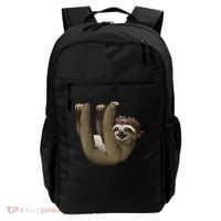 Cute Sloth - Retro Sloths Backpack thumb 0