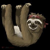 Cute Sloth - Retro Sloths Bucket Hat thumb 4