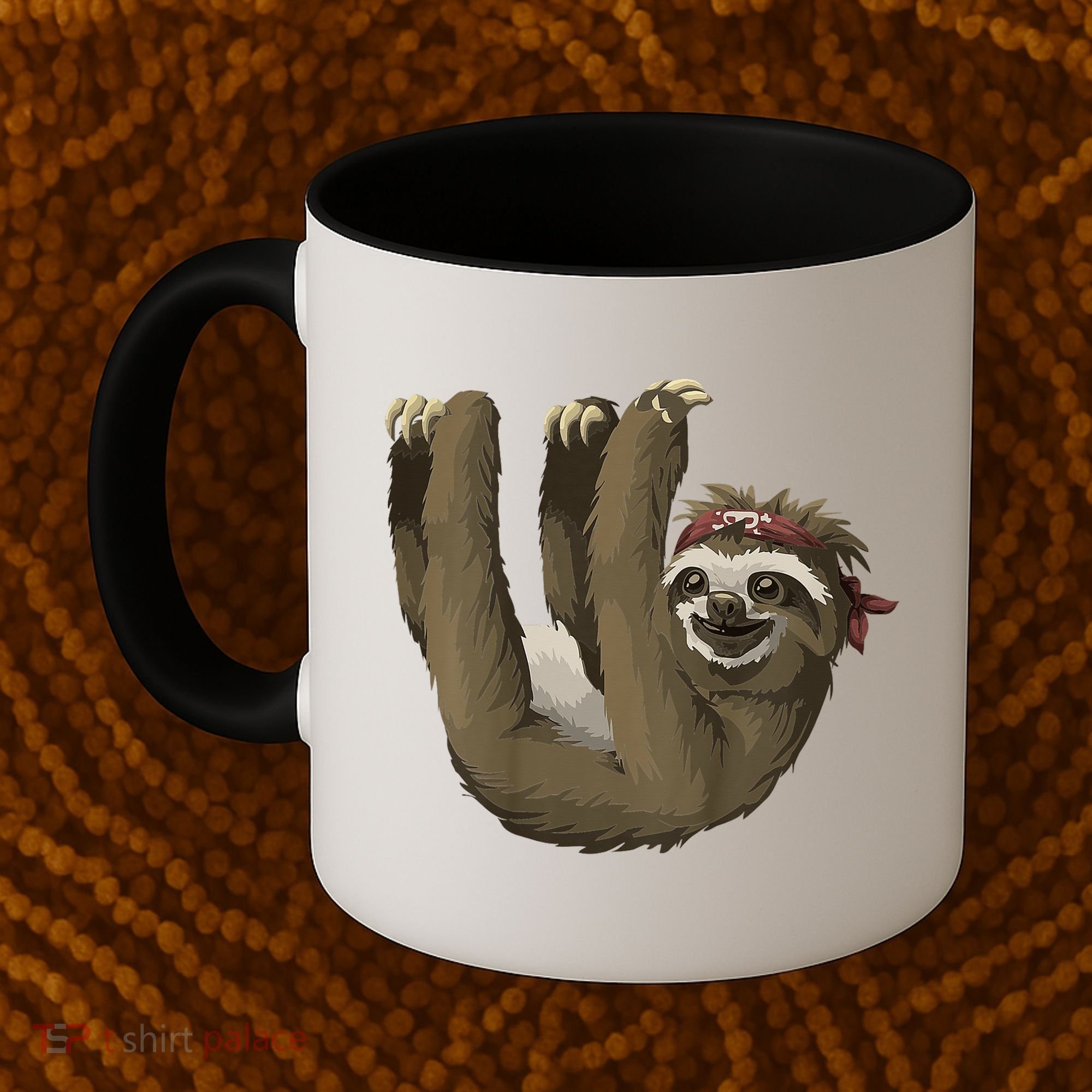 Cute Sloth - Retro Sloths Coffee Mug