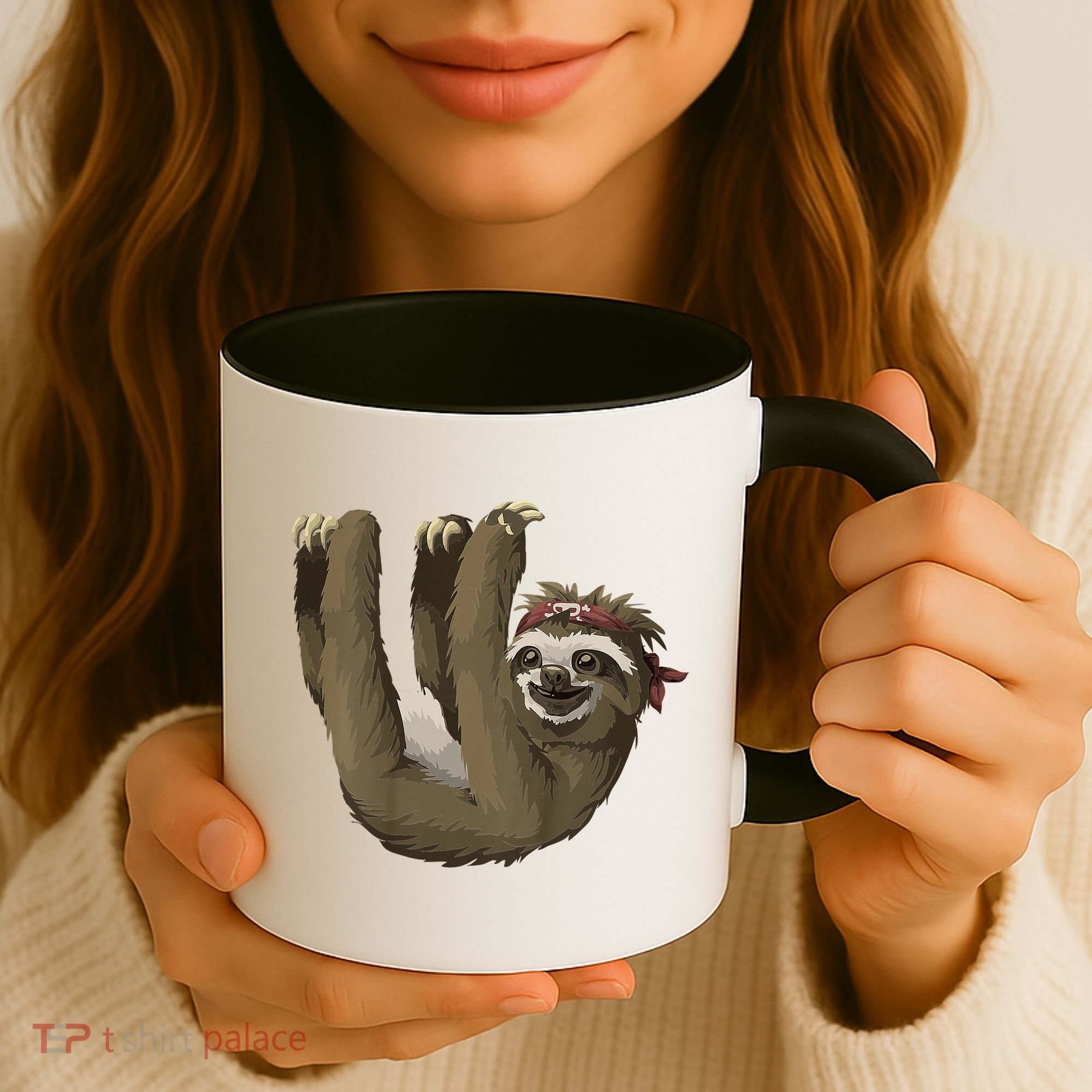 Cute Sloth - Retro Sloths Coffee Mug