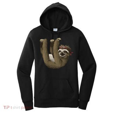 Cute Sloth - Retro Sloths Women's Hoodie