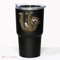 Cute Sloth - Retro Sloths Tumbler thumb 0
