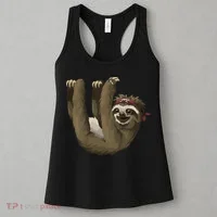 Cute Sloth - Retro Sloths Women's Tank Top thumb 3