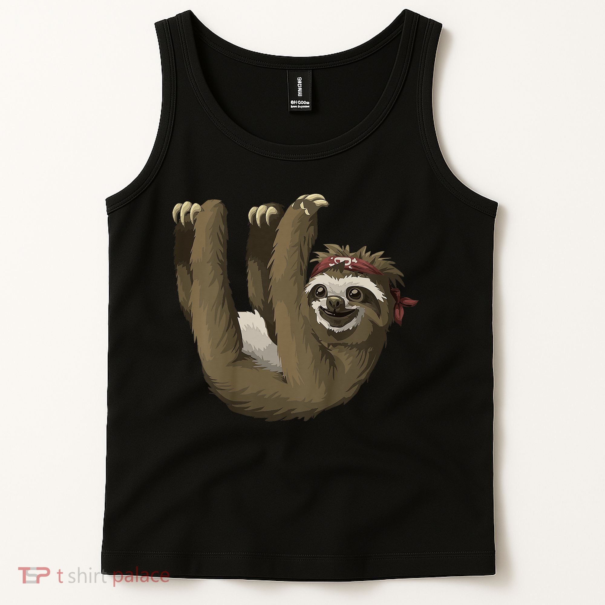 Cute Sloth - Retro Sloths Tank Top
