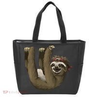 Cute Sloth - Retro Sloths Tote Bag thumb 0