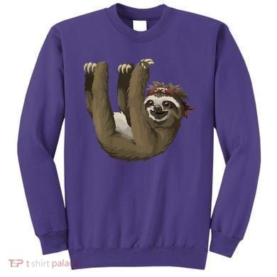 Cute Sloth - Retro Sloths Sweatshirt