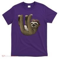 Cute Sloth - Retro Sloths T-Shirt thumb 0