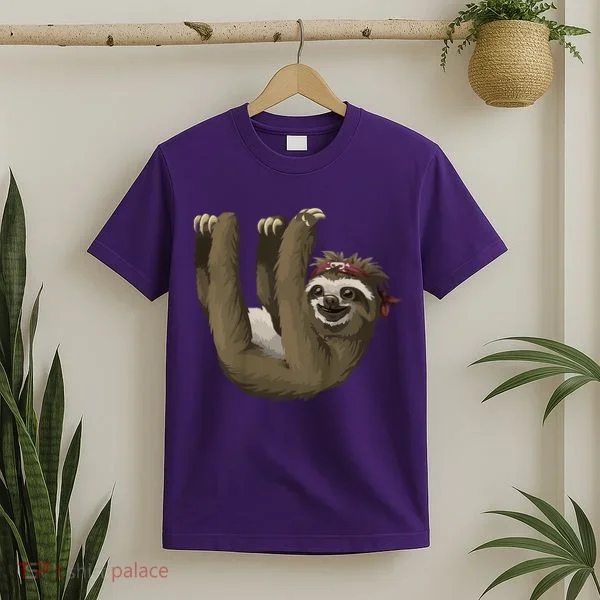 Cute Sloth - Retro Sloths T-Shirt