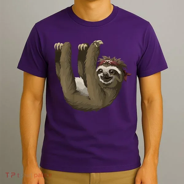 Cute Sloth - Retro Sloths T-Shirt