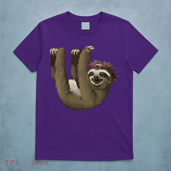 Cute Sloth - Retro Sloths T-Shirt