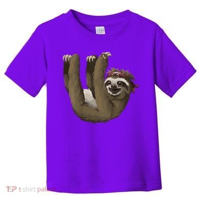 Cute Sloth - Retro Sloths Toddler T-Shirt