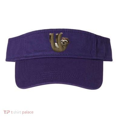 Cute Sloth - Retro Sloths Visor