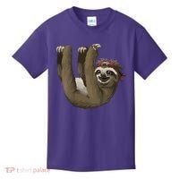 Cute Sloth - Retro Sloths Kids T-Shirt thumb 0